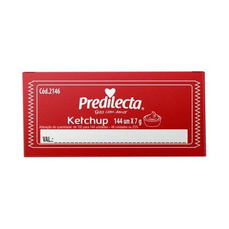 Catchup Predilecta Caixa 144 /7g