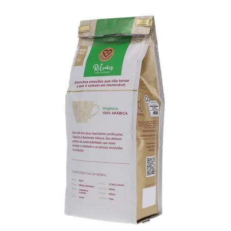 Café Moído 3 Corações Rituais Orgânico 250g 360-21