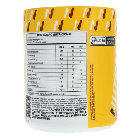 PASTA DE AMENDOIM NUTRATA DOCE DE LEITE HAVANNA CREAM COM WHEY PROTEIN ZERO AÇÚCAR POTE 600G 360-24