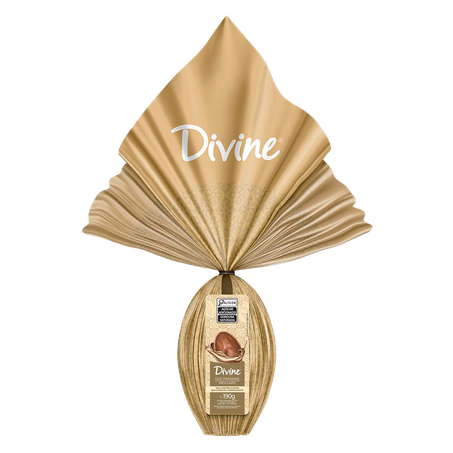 Ovo de Páscoa Divine Mesclado 37% Cacau 190g