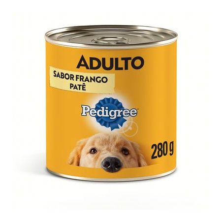 RACAO CAES PEDIGREE ADULTO FRANGO LT 280GR