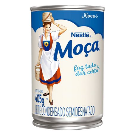 LEITE CONDENSADO SEMIDESNATADO NESTLÉ MOÇA LATA