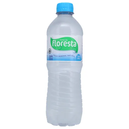 ÁGUA MINERAL FLORESTA S/G 500ML 360-18