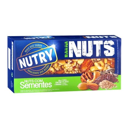 BARRA CER & JOY 60G NUTS SEMENTES