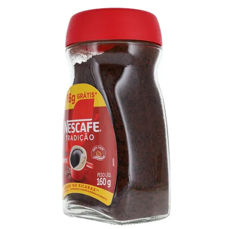 CAFÉ SOLÚVEL NESCAFÉ TRADIÇÃO VD L160G P150G 360-5