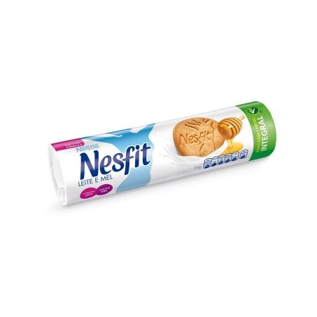 BISCOITO NESTLE NESFIT INTEGRAL LEITE MEL 200G