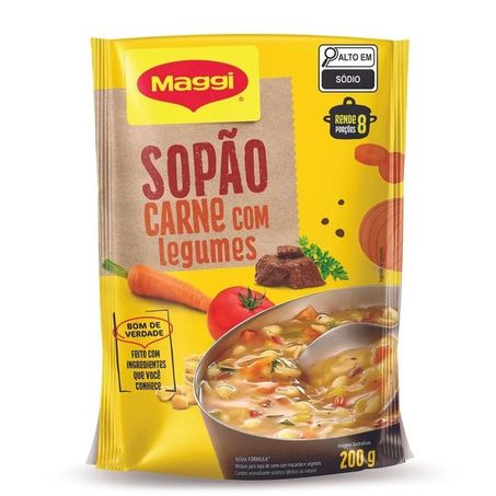 Sopa maggi galinha caipira 200g