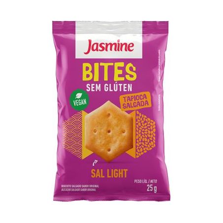 Biscoito orgânico tap. bites jasmine 25g
