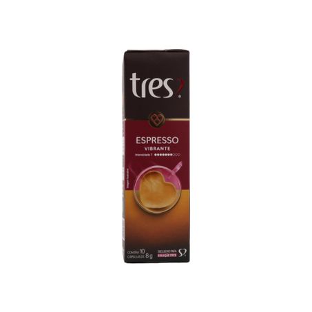 Cápsula 3 Corações Espresso Vibrant C/10 80g 360-59