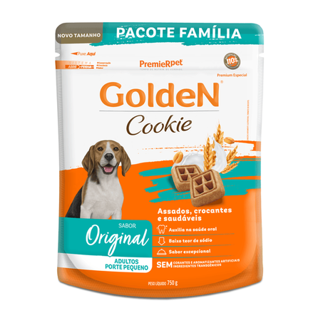 Golden Cookie Cães Adultos Porte Pequeno 750gr