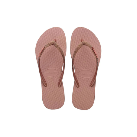CHINELO HAVAIANAS SLIM SPARKLE II ROSA CROCUS 37/38