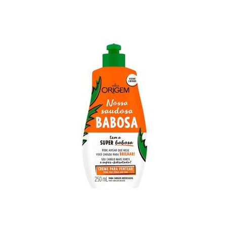 Creme pentear origem babosa 250 ml