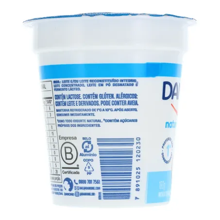 Iogurte Danone Natural Integral 160G 360-3