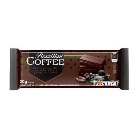 Chocolate Ao Leite com Raspas de Café 20G