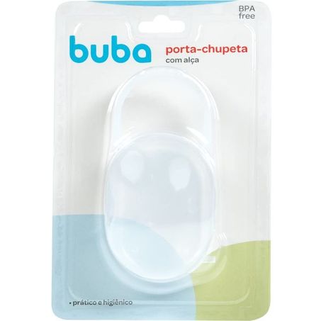 Porta chupeta buba incolor un