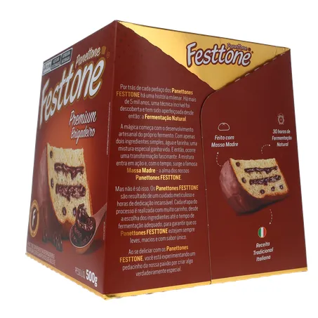 Panettone Festtone Trufado Brigadeiro 500G 360-6