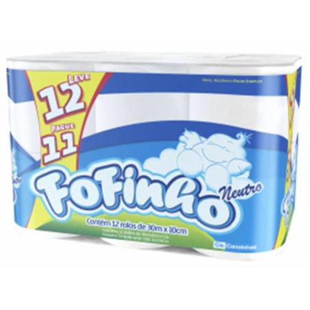 PAPEL HIG FOFINHO NEUTRO F.S  C/12 30M