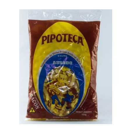 Salgadinho pipoteca 110gr bacon
