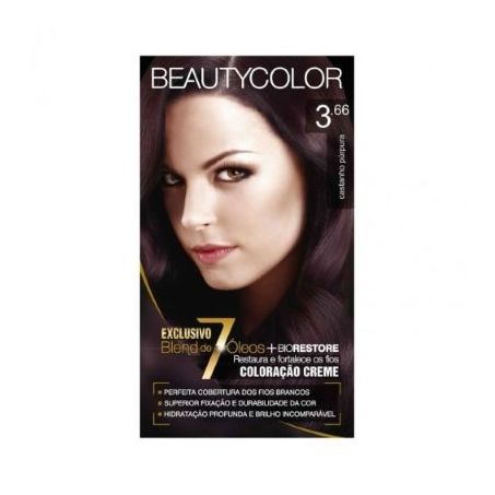 Tintura beautycolor mini kit 3.66 cast purpura