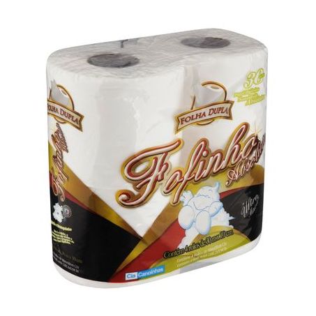 Papel Higiênico Folha Dupla Neutro Absolute Fofinho 4x30m 30M