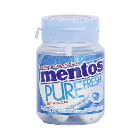 MENTOS PURE FRESH 56G FRESH MINT