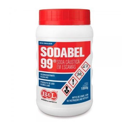 Soda cáustica escamas bel 99 1kg