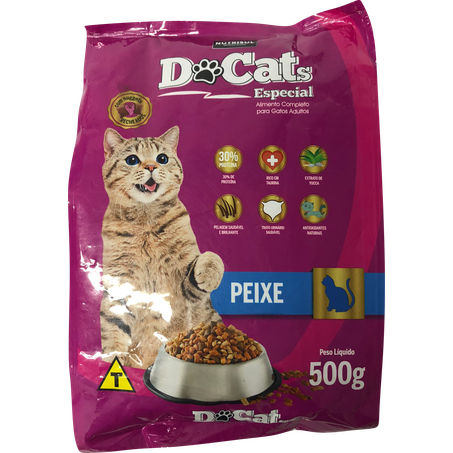 RACAO DOCATS 500G PEIXE ESPECIAL