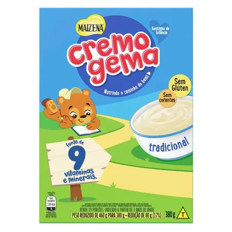 CREMOGEMA TRADICIONAL 380G