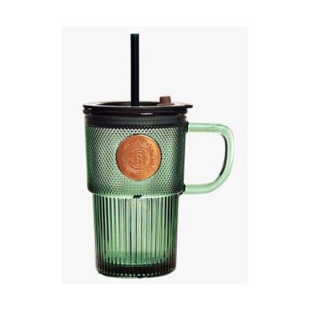 COPO WINCY C/ CANUDO E ALÇA VIDRO 420ML