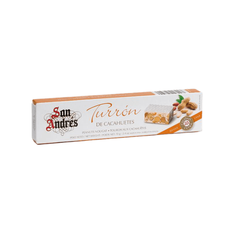TORRONE SAN ANDREAS DURO DE AMENDOIM 70G