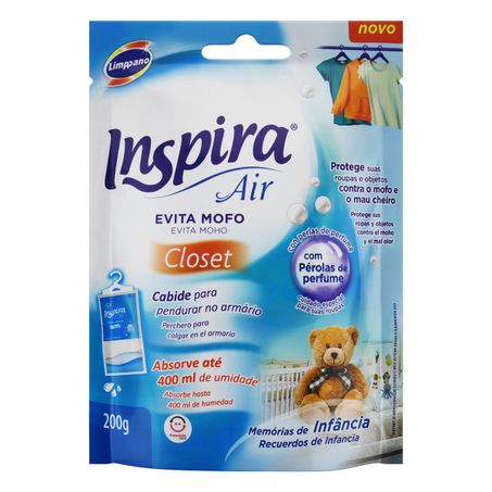 EVITA MOFO CLOSET MEMÓRIAS DE INFÂNCIA INSPIRA AIR SACHÊ
