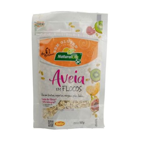 AVEIA NATURAL LIFE SEM GLUTEN 165G FLOCOS
