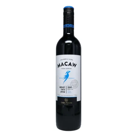 Vinho Fino Tinto Demi-Sec Casa Perini Macaw  Garrafa 750ml 360-1