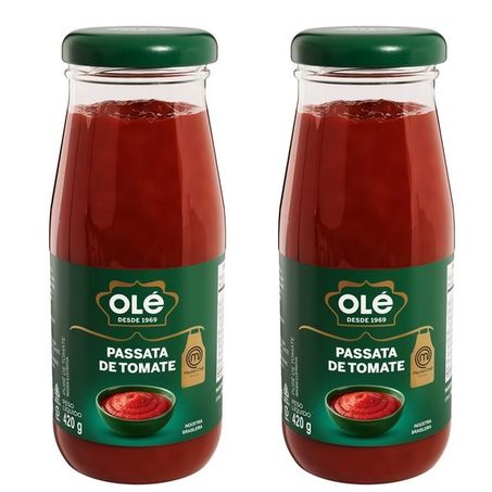 Passata de Tomate Olé Masterchef Garrafa 420g