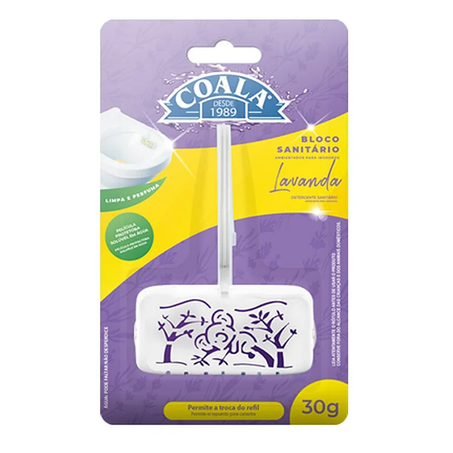 Deterg Sanit Coala 30g Bloco Lavanda