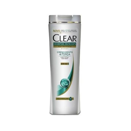 SHAMPOO CLEAR 400ML ANTICASPA CRESC E FORCA