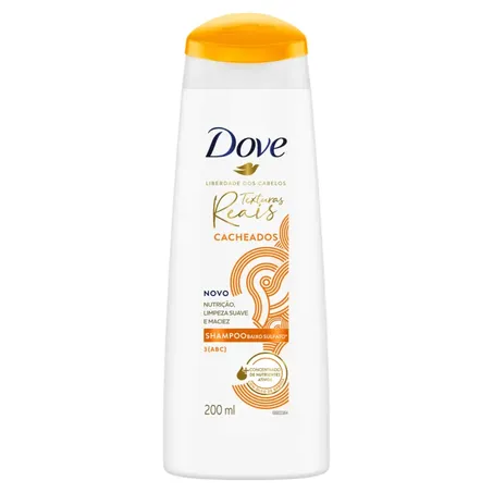 Shampoo dove textura reais cacheados 200ml