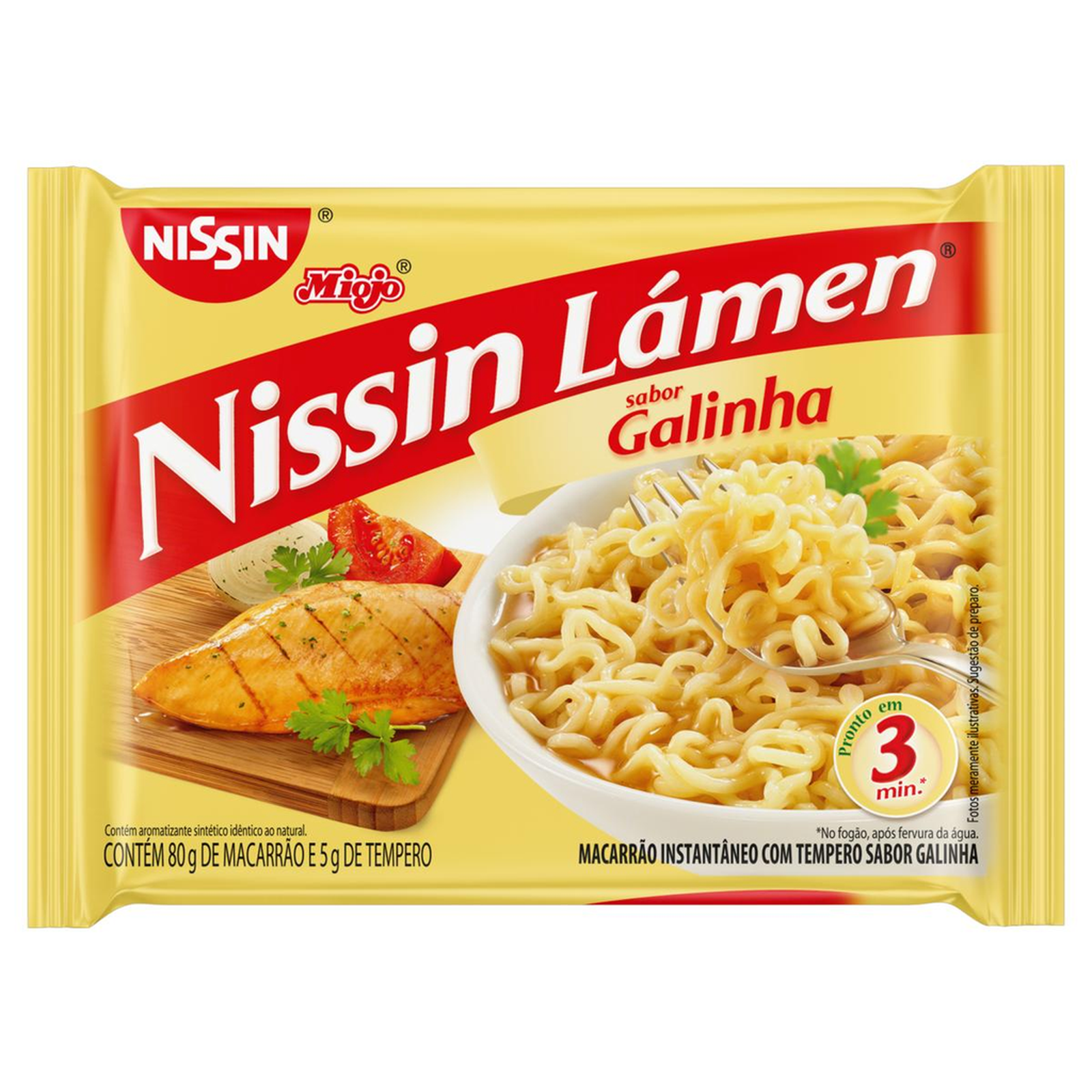 Massa Instantânea Nissin 85g - Galinha