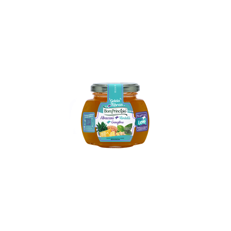 GELEIA BOM PRINCIPIO ABACAXI HORTELÃ E GENGIBRE 250G