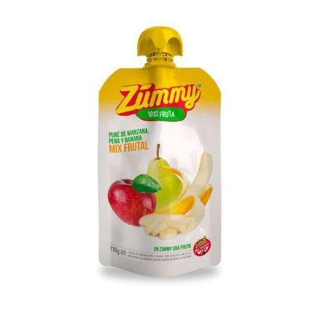 Purê zummy mix de frutas 110g