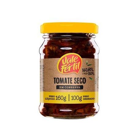 Tomate seco vale fértil em conserva 100g