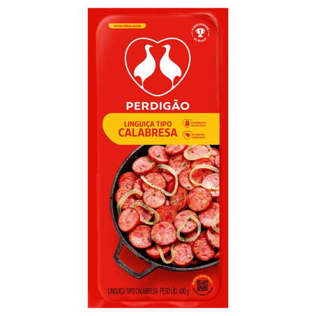 Linguiça Tipo Calabresa Perdigão 400g