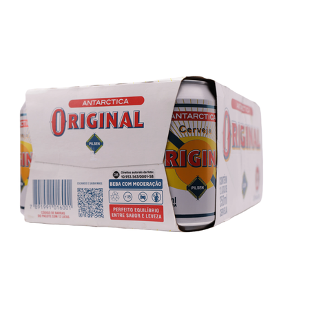 Cerveja antarctica original pilsen 350ml caixa com 12un 360-19