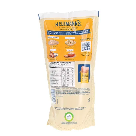 Maionese hellmanns sachê 700g 360-19