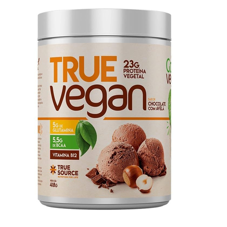 True Vegan Chocolate com avelã 418g