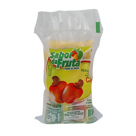 POLPA SABOR DA FRUTA CAJU 400G