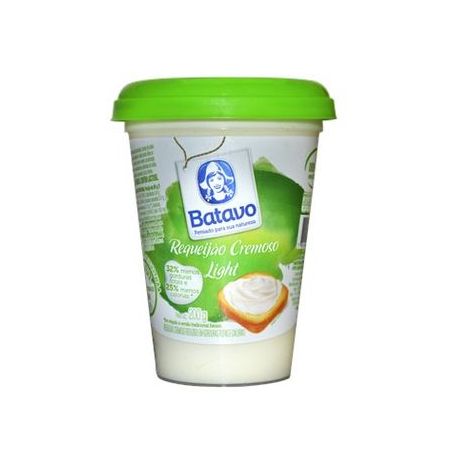 Requeijao batavo 200gr light