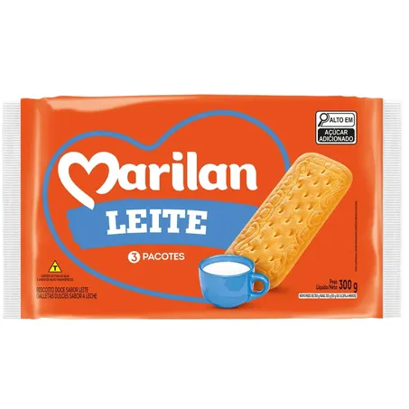 Biscoito marilan leite 300g