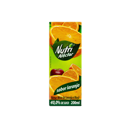 Suco nutri nectar 200ml laranja/maca