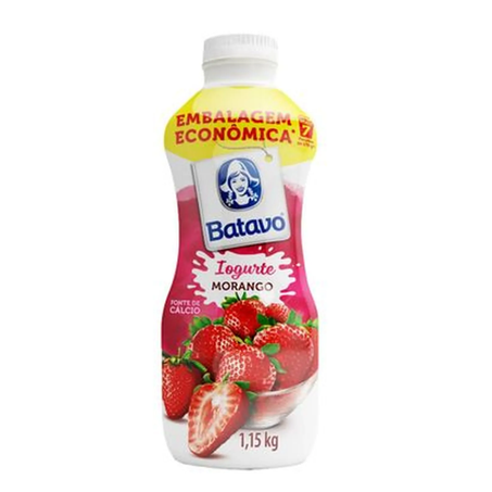 IOGURTE BATAVO 1,15KG MORANGO